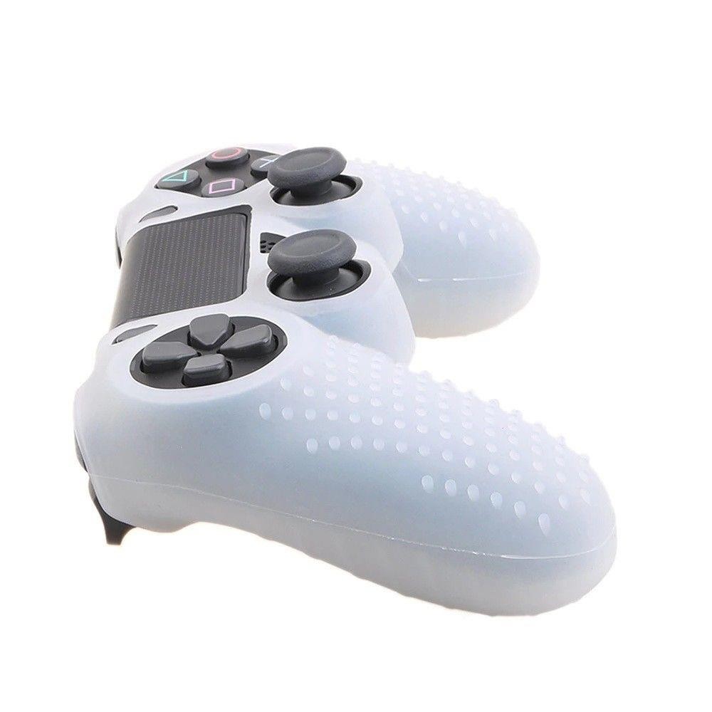 OSTENT 2 x Spot Pattern Silicone Skin Case Cover Pouch for Sony PS4/Slim/Pro Controller