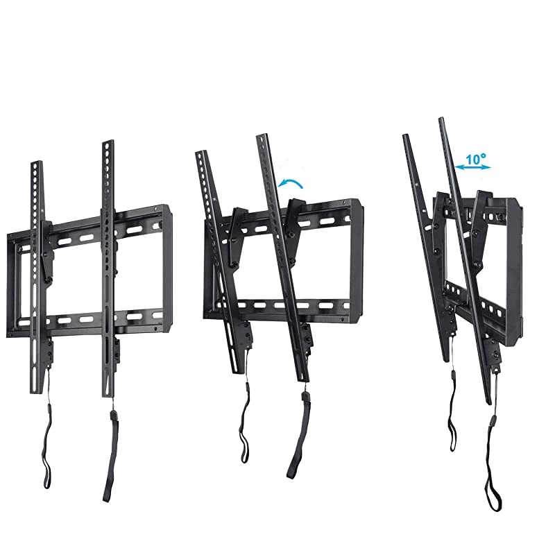 Mounts Tilt TV Wall Mount Bracket for Most 23 75 Samsung Sony Vizio LG Sharp LCD LED Plasma TV with VESA 100x100 400x400 up to 684x400mm Bonus HDMI Cable and Bubble Level MF608B2 WT1