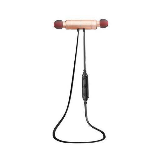 Awei AK8 IPX4 Waterproof Magic Magnet Attraction Bluetooth 4.1 Sports Earphones with Microphone For iPhone Samsung Xiaomi (Gold)