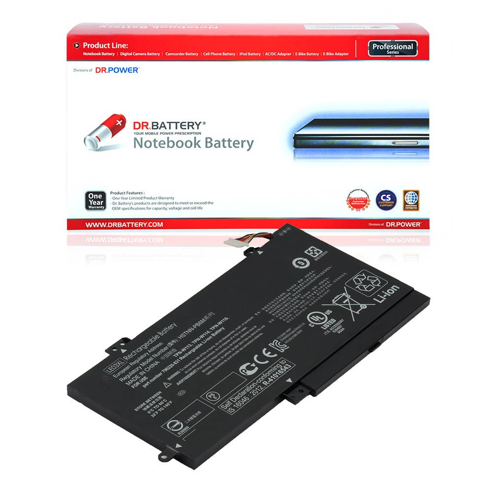 DR. BATTERY - Replacement for HP Envy x360 m6-w101dx / x360 m6-w102Dx / x360 m6-w103dx / x360 m6-w105dx / x360 13-s000 / TPN-W114 / TPN-W116 / 796220-541 / 796220-831 / 796356-005 / HSTNN-PB6M