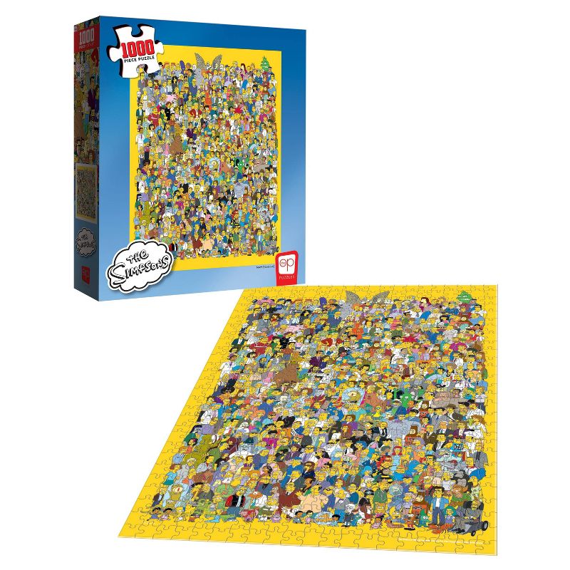 USAopoly Simpsons: Cast of Thousands Jigsaw Puzzle - 1000pc