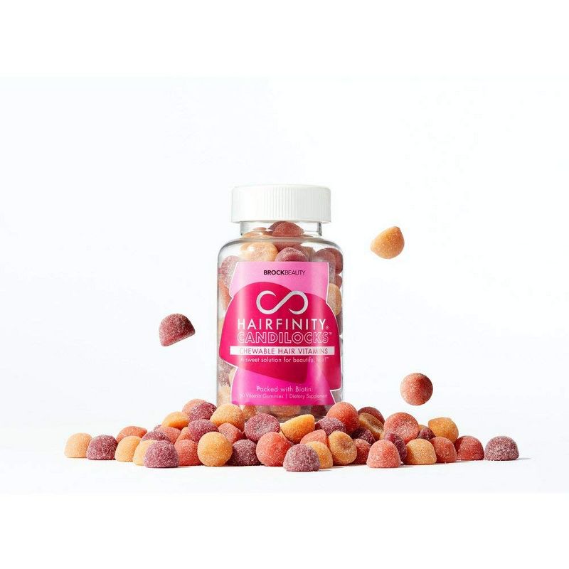 Hairfinity Candilocks Hair Vitamin Gummies - Cherry - 60ct