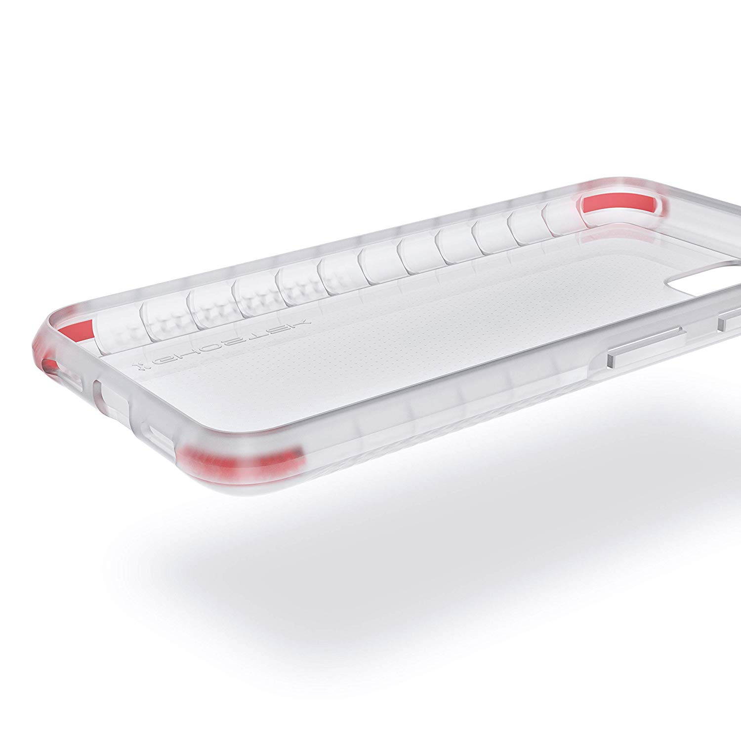 Ghostek Covert Clear Pixel 4 XL Case with Super Slim Fit Design and Secure Hand Grip Tough Shockproof Heavy Duty Protection Wireless Charging Compatible for 2019 Google Pixel 4 XL (6.3 Inch) - (Pink)