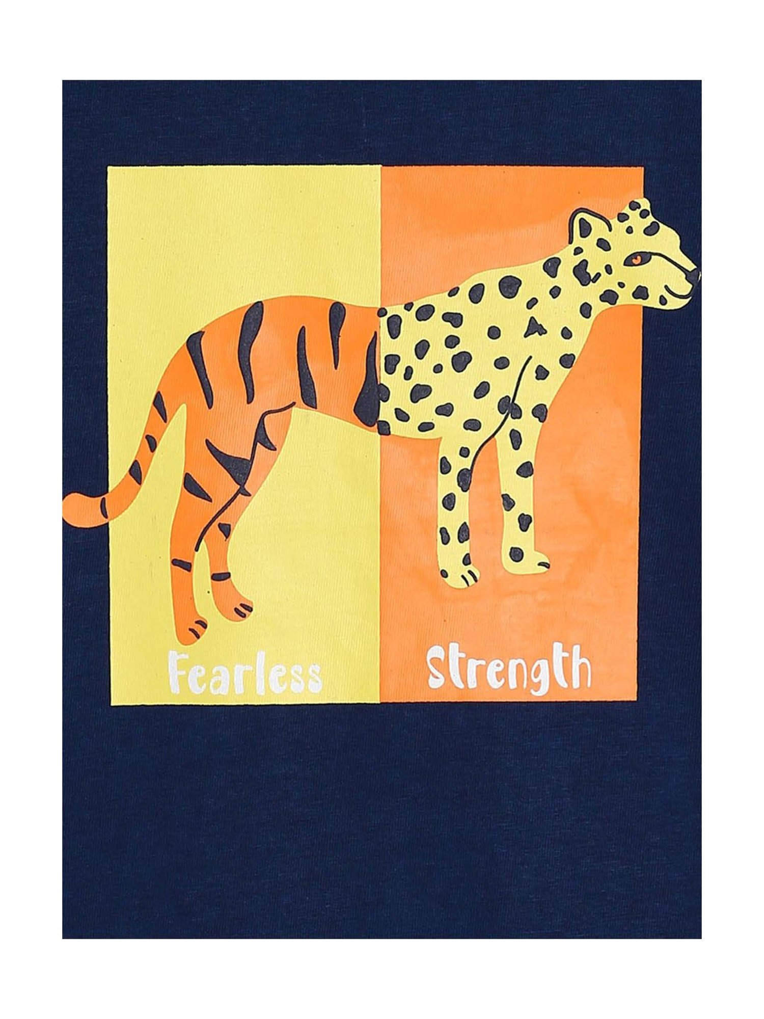 MINIKLUB Kids Navy Printed T-Shirt