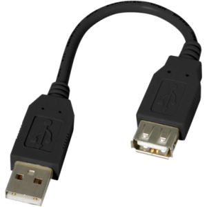 USB Long Extension Cable, USB Cable, USB A to A Cable, White, 9.84 Feet (3 Meters), Cables to Go 26686