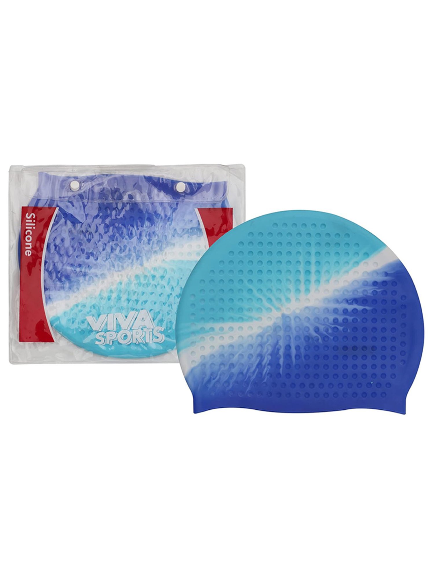 Viva Swimming Rain Drop High Performance Full Head and Ear Cover (Multicolor)