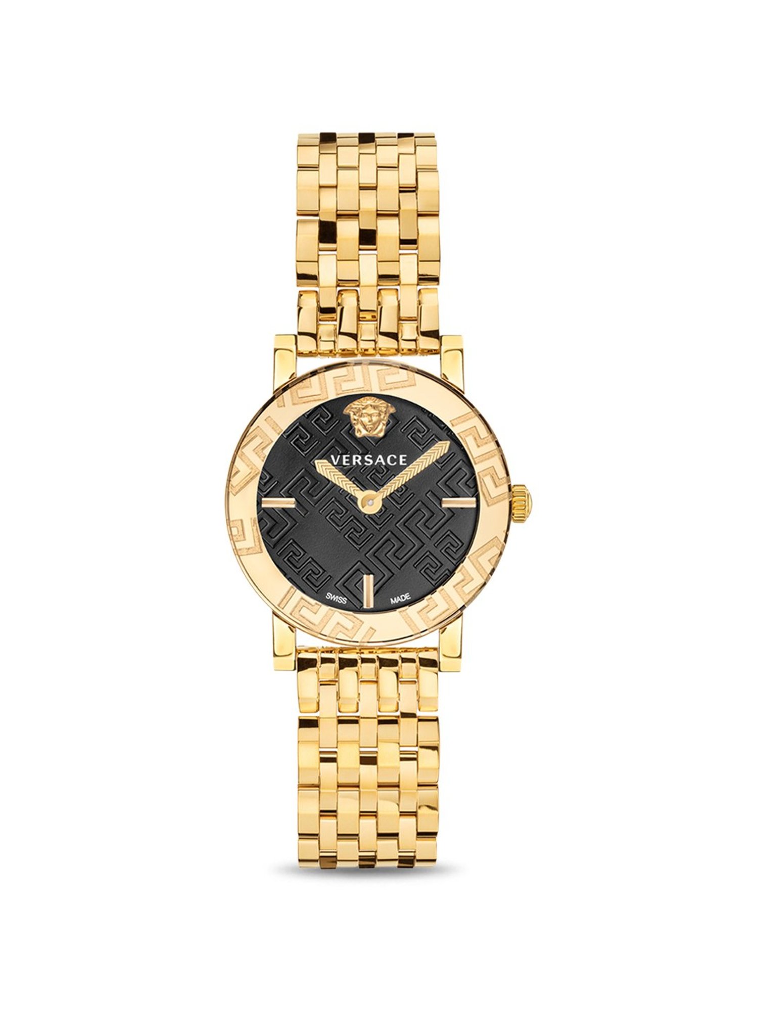 Versace VEU300621 Greca Glass Analog Watch for Women