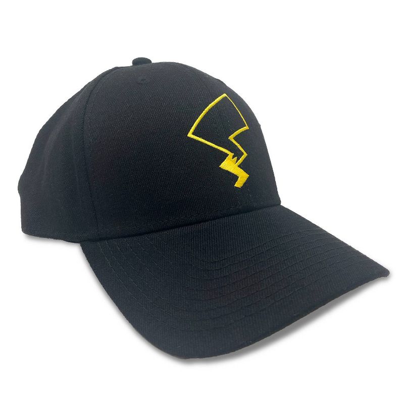 Pokemon Snapback Brimmed Hat - Pikachu Lightning Tail