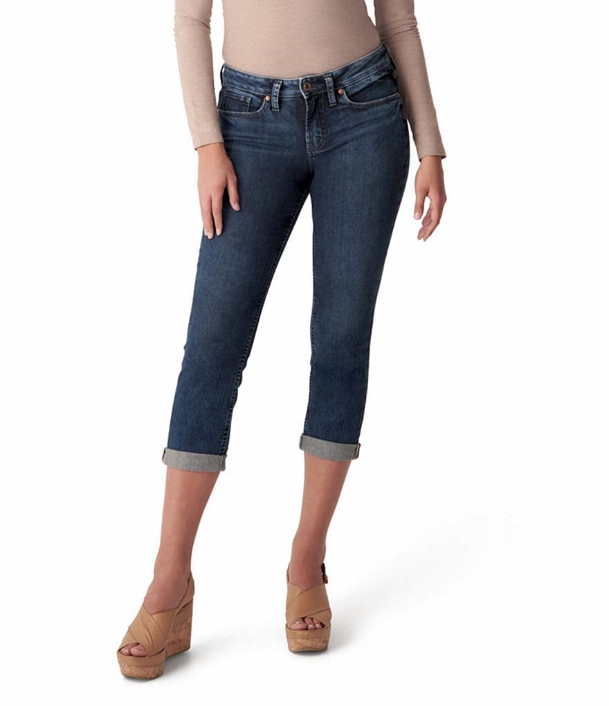 Celebrity Pink Destructed Cropped Skinny Jeans