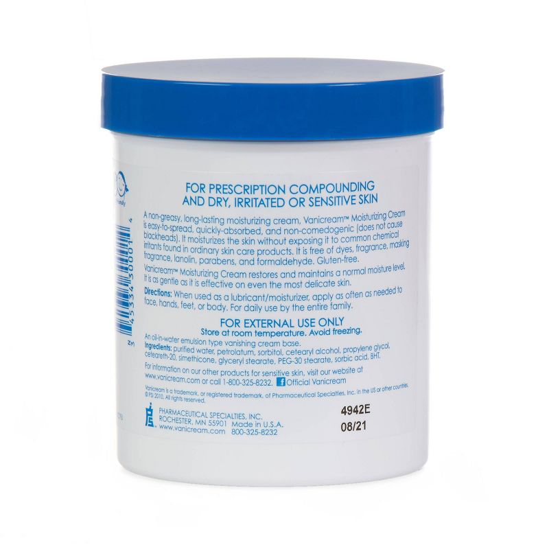 Vanicream Moisturizing Cream - 15.9oz