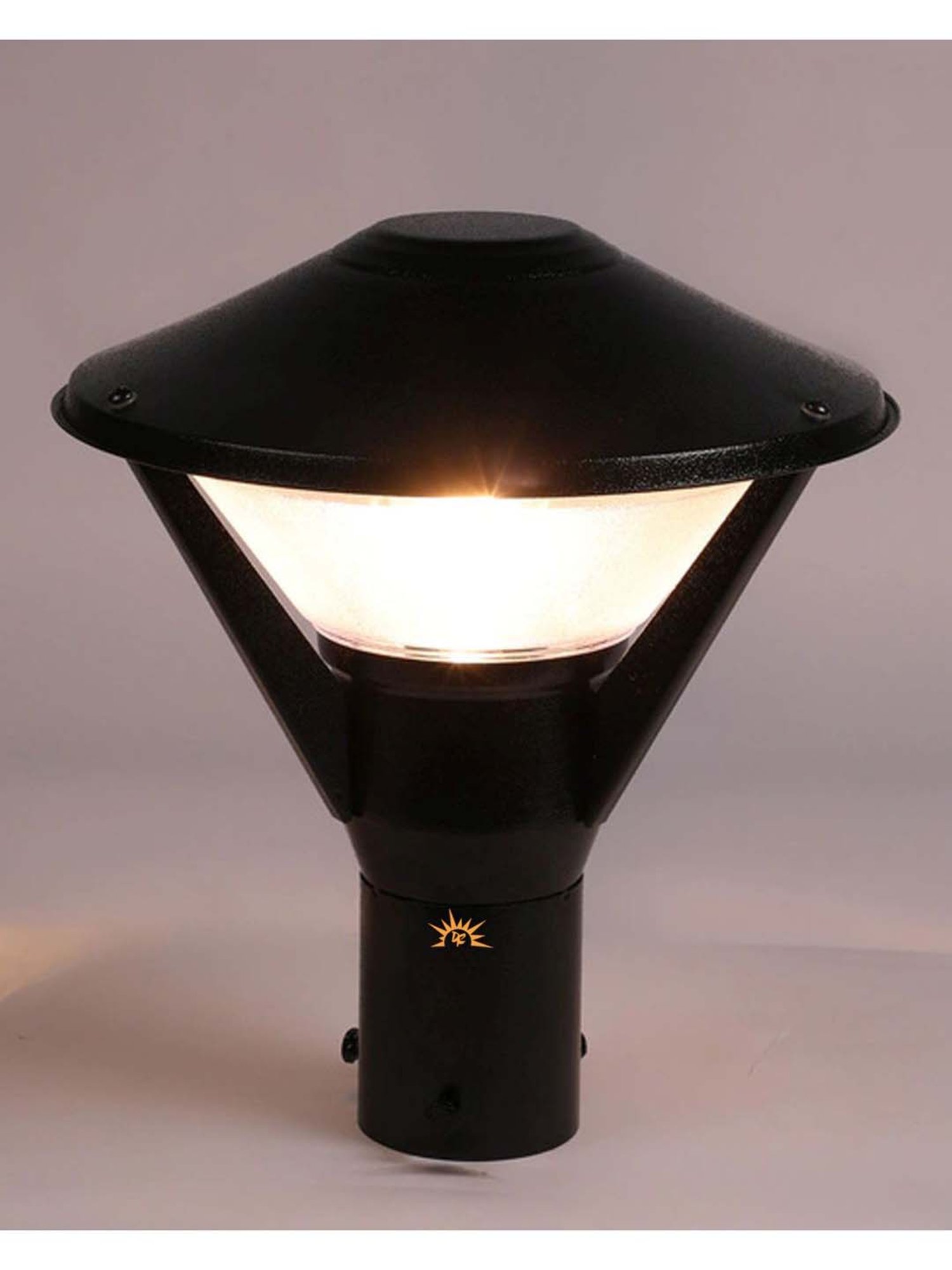 DecorativeRay Black Iron Gate Light - Set of 1