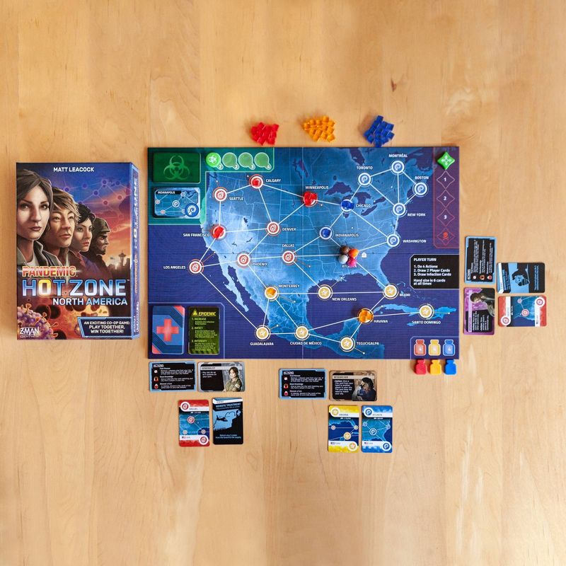 Z-Man Games Pandemic Hot Zone Board Game