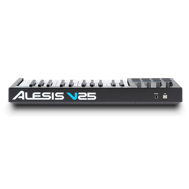 Alesis Q25 25-Key MIDI Keyboard Controller Packages Production Package