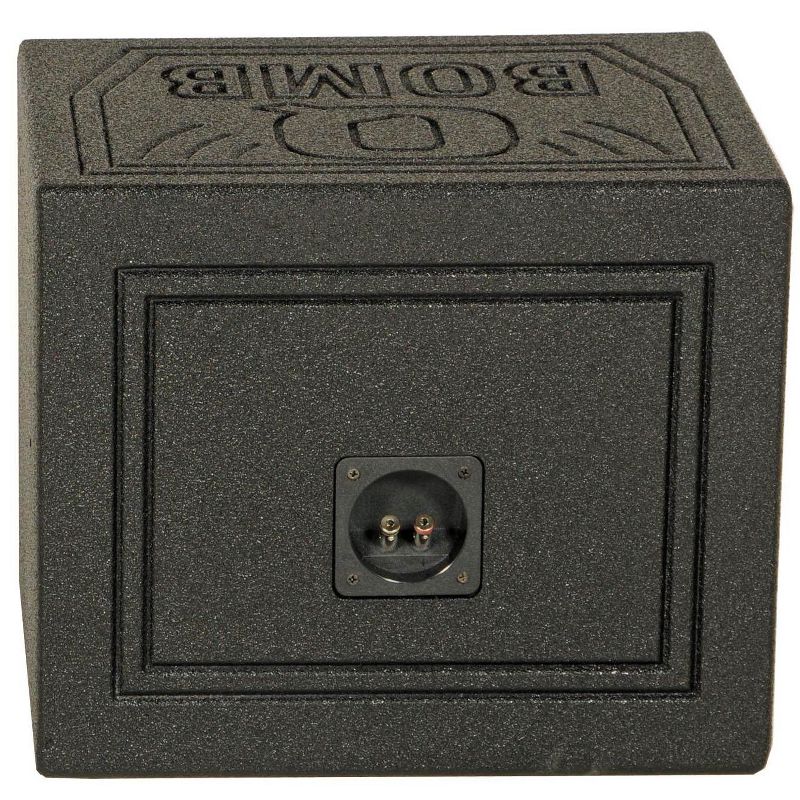 Q-POWER QBOMB 10" Sealed Car Subwoofer Sub Box Enclosure | QBOMB10S Single