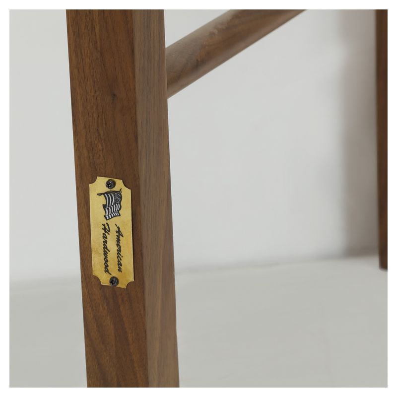 Decorative Ladder with Solid Walnut - Flora Home
