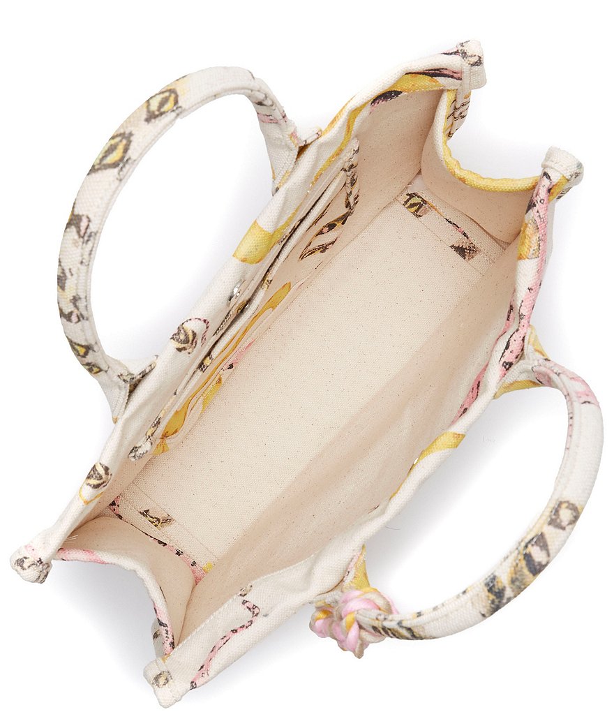 Kurt Geiger London Kensington Llama Straw Basket Bag