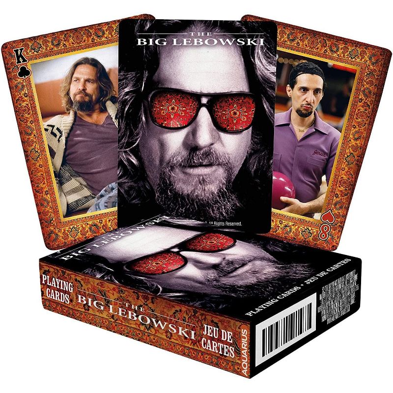 NMR Distribution The Big Lebowski Playing Cards | 52 Card Deck + 2 Jokers