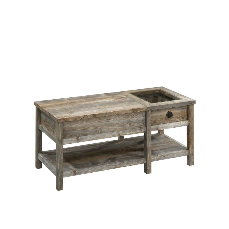 Granite Trace Lift Top Coffee Table Rustic Cedar - Sauder