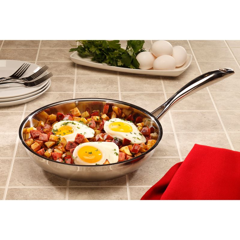 Swiss Diamond 9.5" Premium Stainless Steel Fry Pan