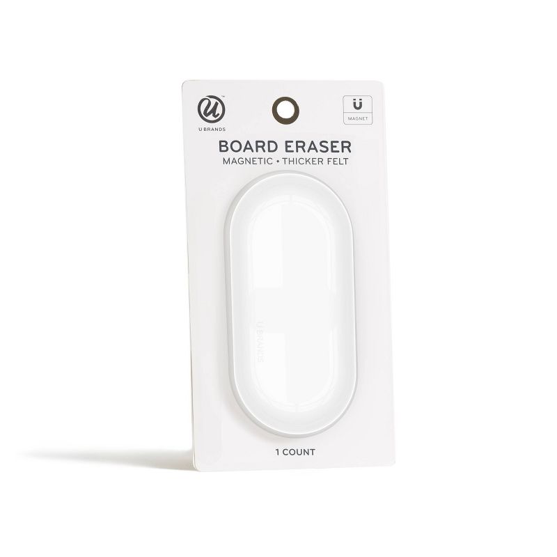 U Brands Magnetic Board Eraser White