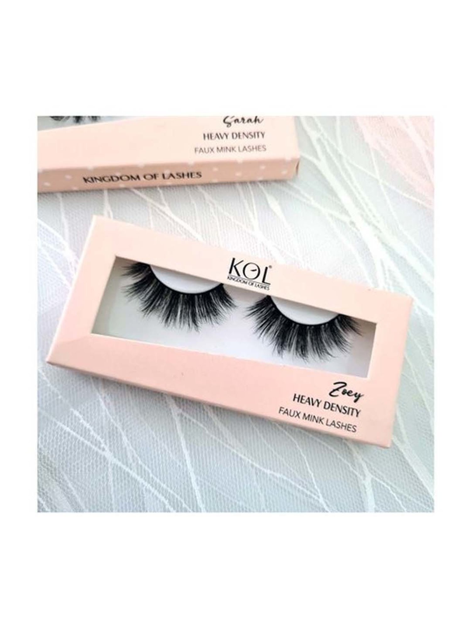 Kingdom Of Lashes Heavy Density Eyelashes Zoey - 2 gm
