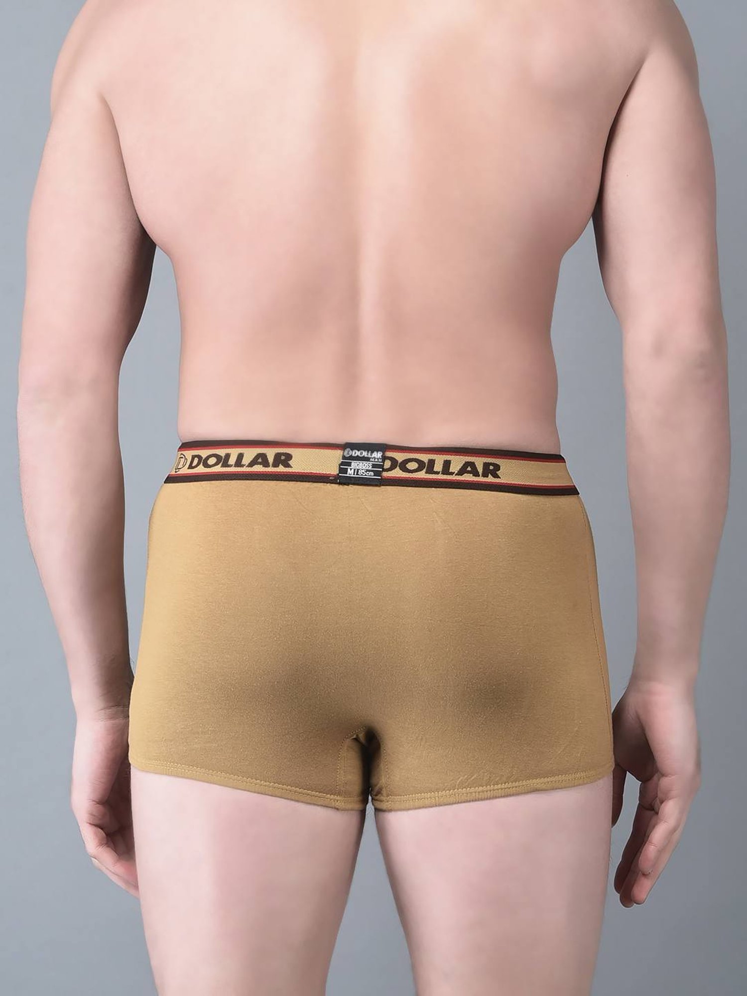 Dollar Bigboss Assorted Cotton Regular Fit Trunks - Pack Of 3