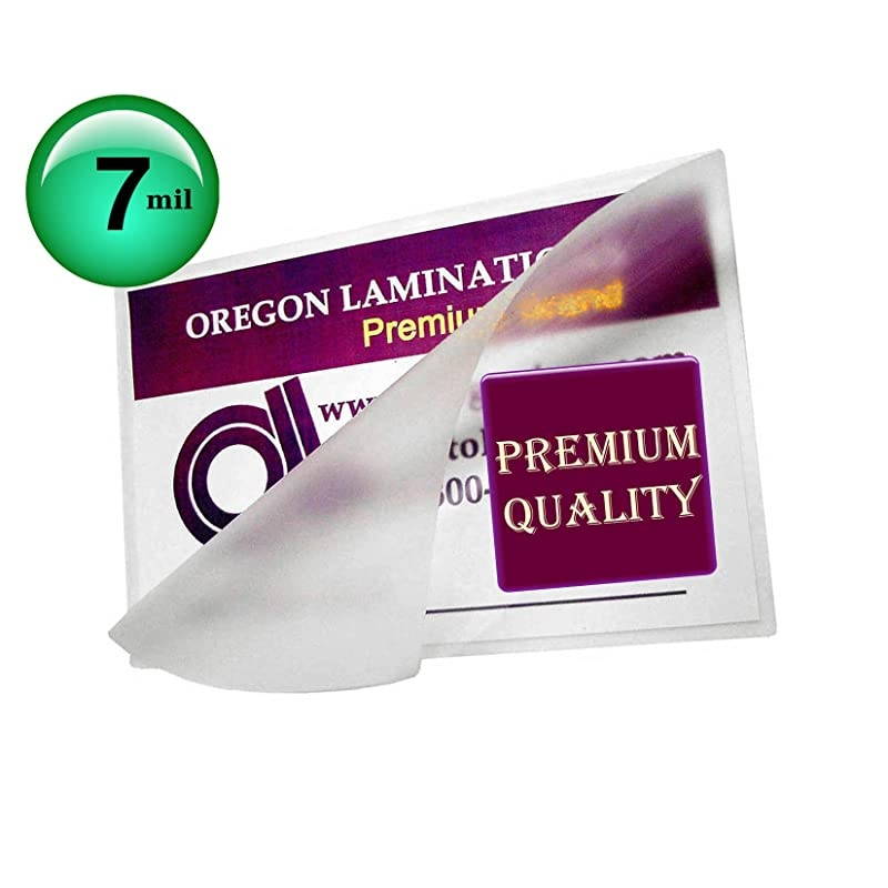 Card Laminating Pouches 7 Mil 214 x 334inch bx of 1000 Clear