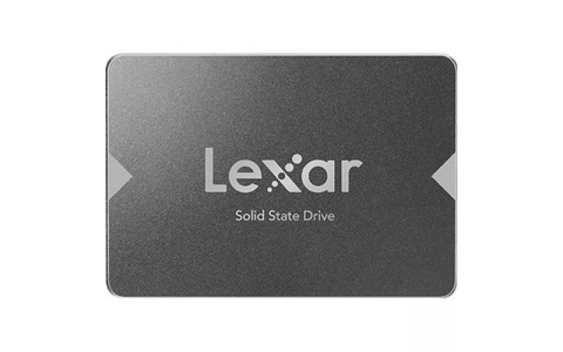 Lexar NS100 480 GB Solid State Drive - 2.5" Internal - SATA (SATA/600) - Gray - 550 MB/s Maximum Read Transfer Rate - 3 Year Warranty