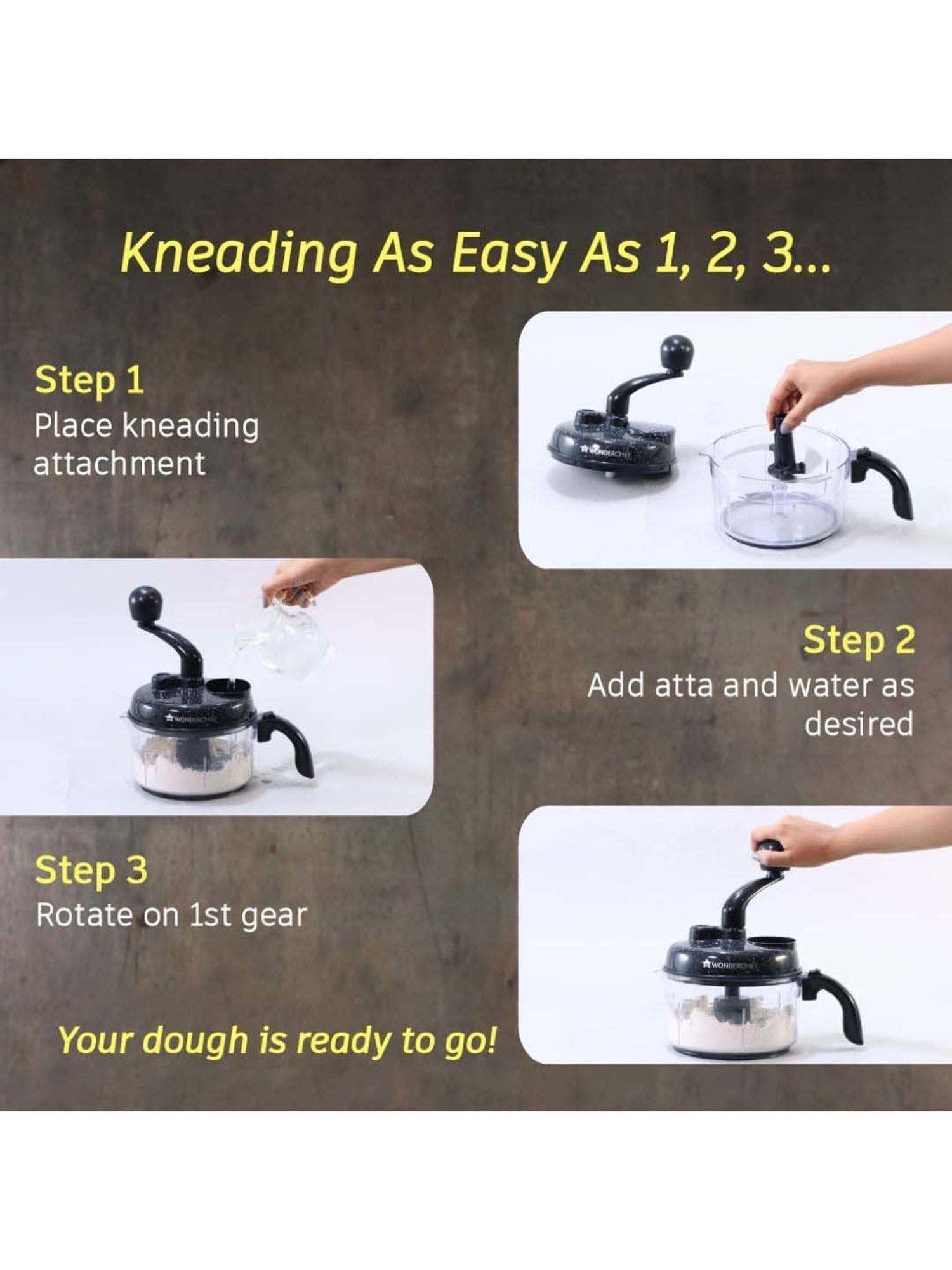 Wonderchef Turbo Dual Speed Food Processor