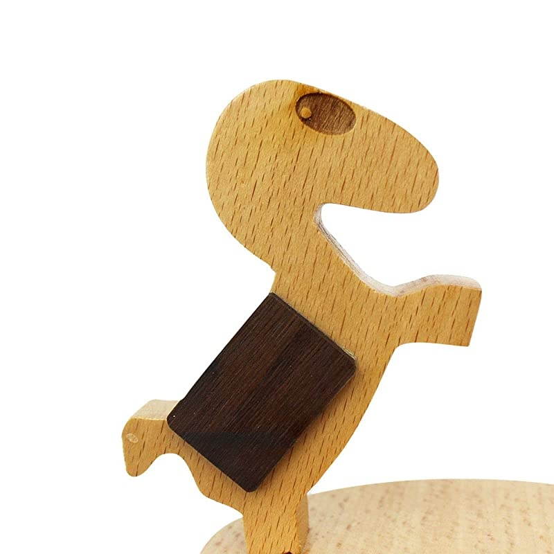 Cute Horse Cell Phone Holder Stand Wooden Smartphone Desk Holder for iPhone XsMaxXRX87 PlusGoogle PixelSamsung Galaxy Note