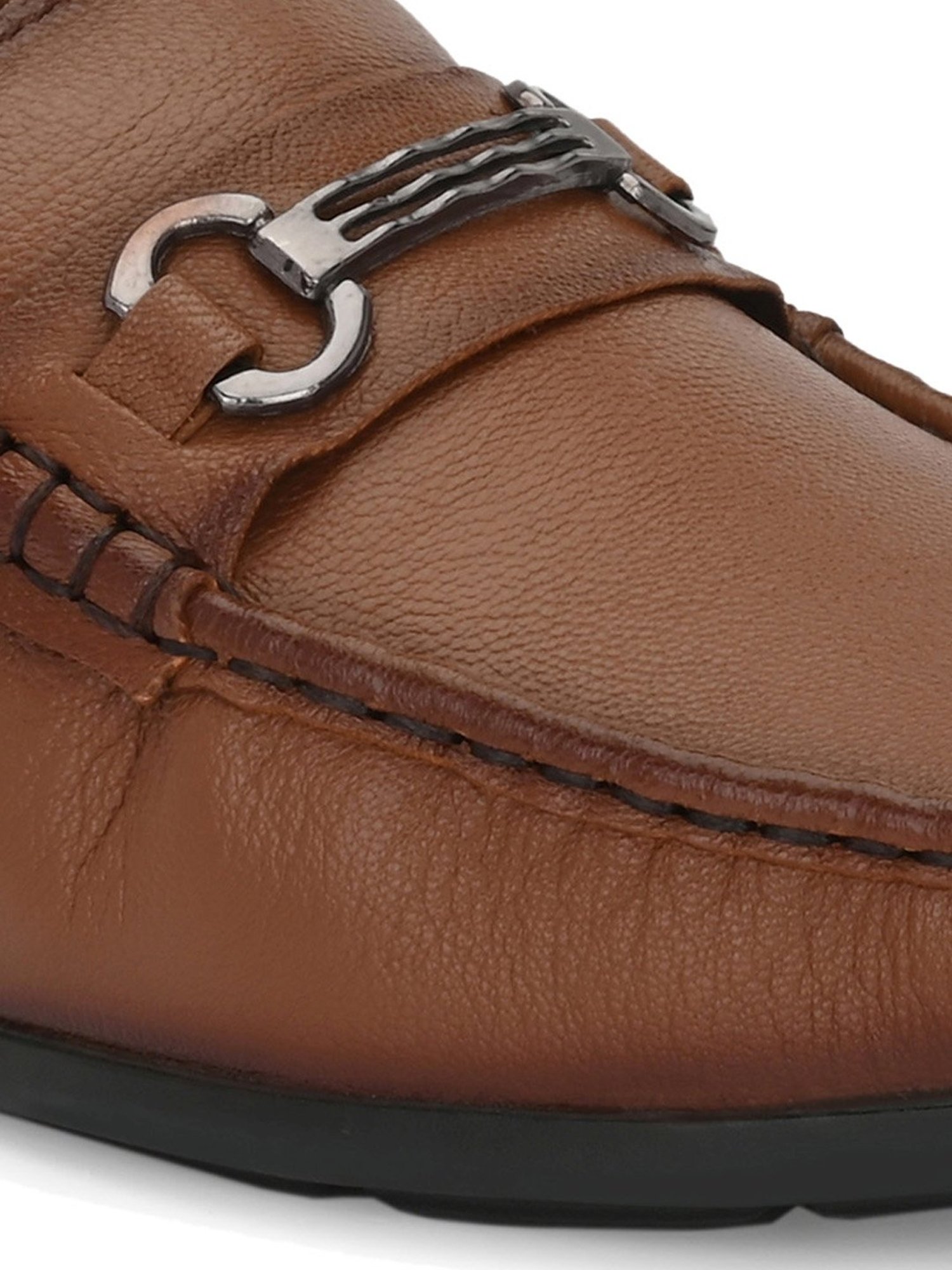 Clog London Men's Tan Casual Loafers