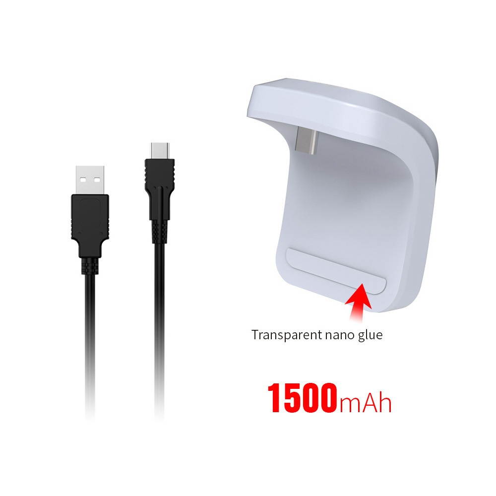 DOBE TP5-0550 Battery Pack for Play Station 5 PS5 Wireless Game Controller Gamepad Battery Pack PS5 Wireless External Clip Battery Removable 1500mAh Battery-TP5-0550