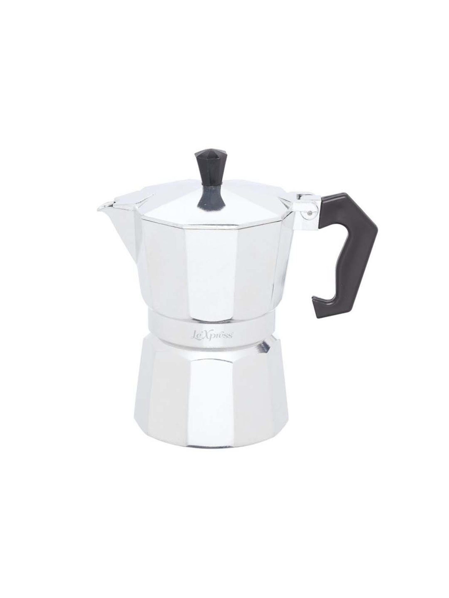 KitchenCraft Le Xpress Silver Aluminium Cup Espresso Maker (0.15 L)