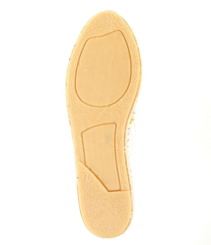 Kurt Geiger London Morella Llama Embroidered Detail Espadrilles