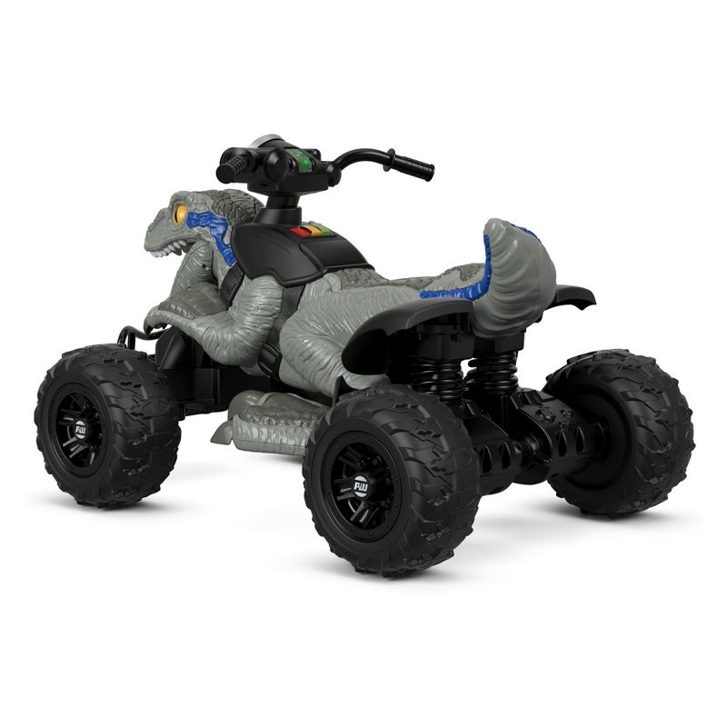 Power Wheels 12V Jurassic World Dino Racer Powered Ride-On