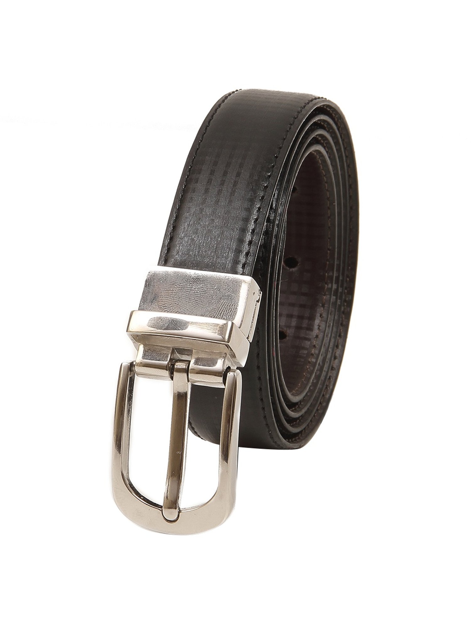 Calvadoss Black & Brown Reversible Belt for Women