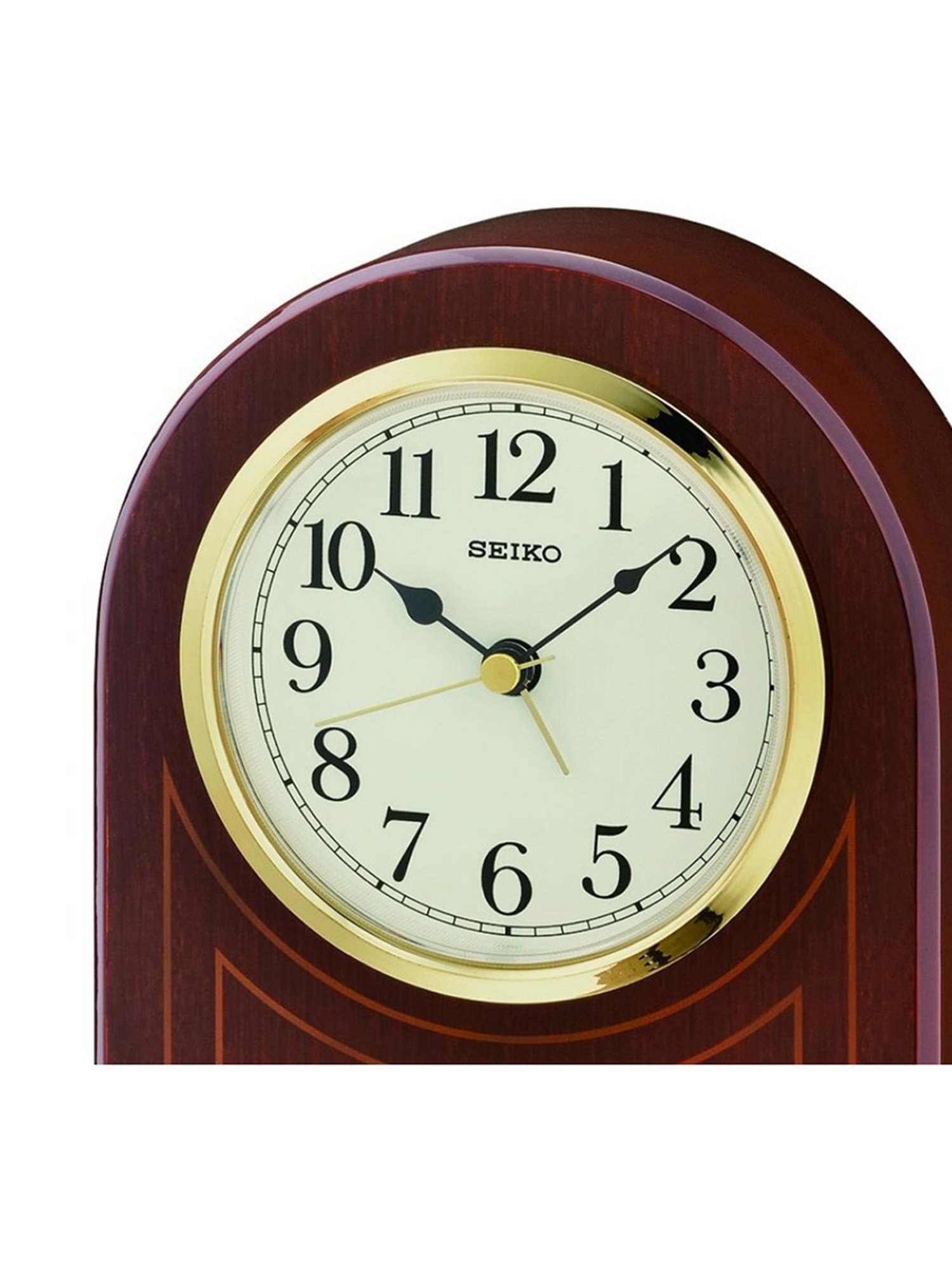 SEIKO classic multicolor wood table clock