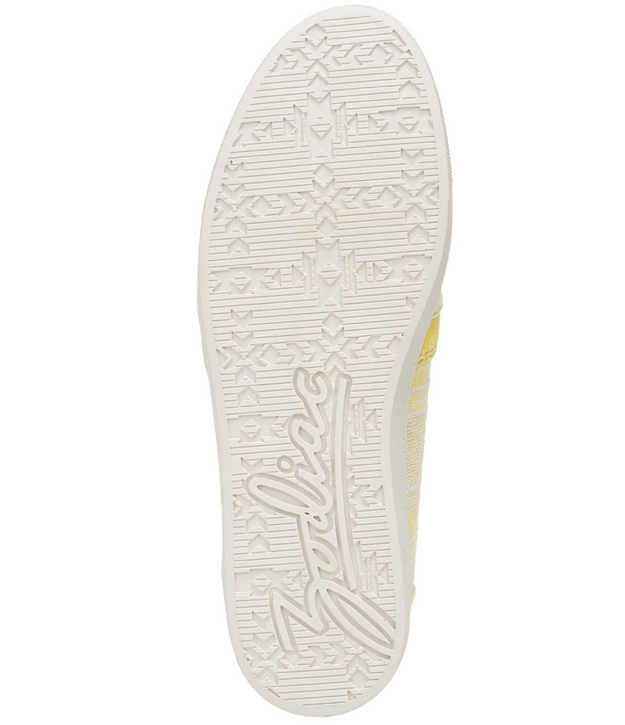 Zodiac Vane Plaid Fabric Slip-On Flats