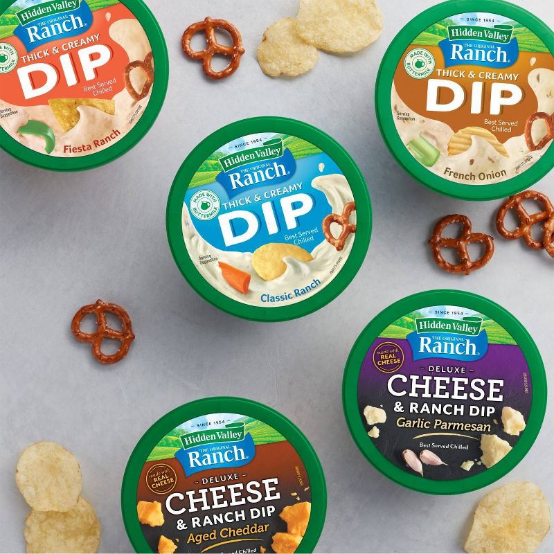 Hidden Valley Original Ranch Thick & Creamy Classic Ranch Dip - 10oz