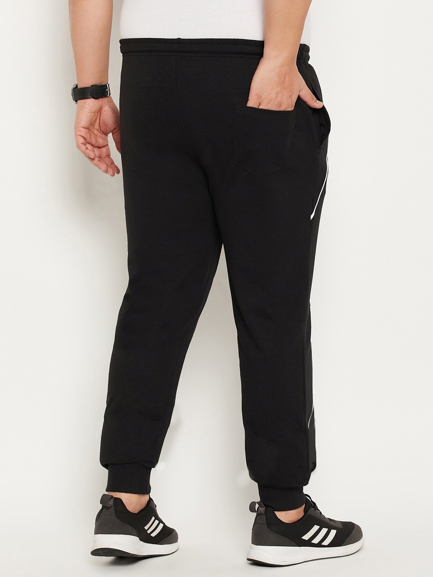 Bigbanana Black Regular Fit Joggers