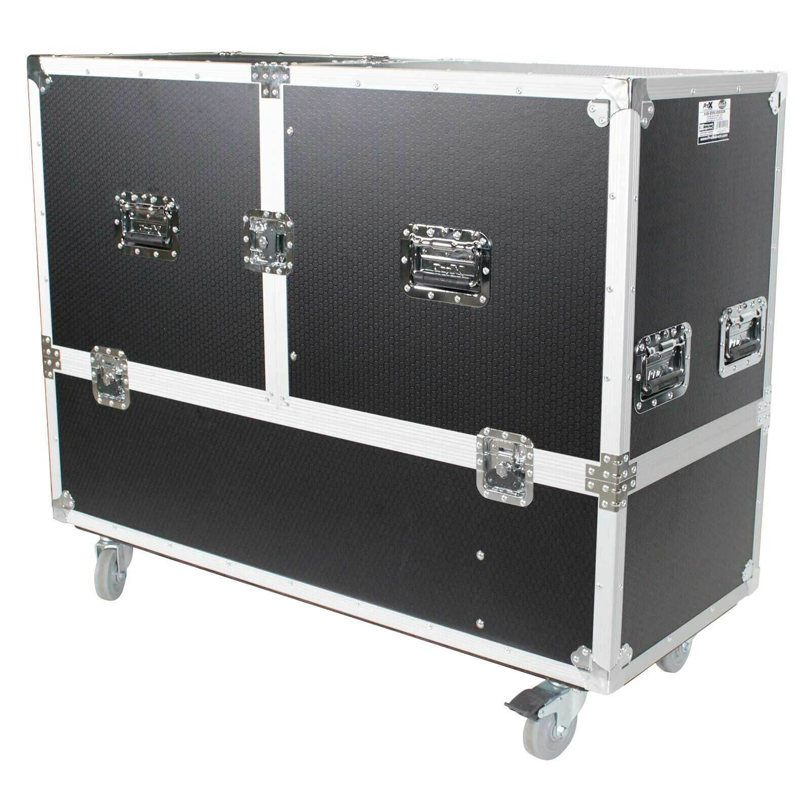 Flight/Road Case for 2 EV Evolve 50 Compact Array Systems W/Wheels ATA Style