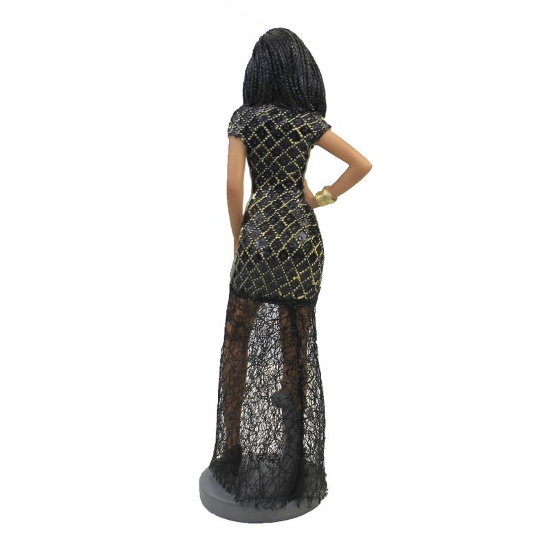 Black Art 9.25" Fierce Figurine Sister Friends Collection  -  Decorative Figurines