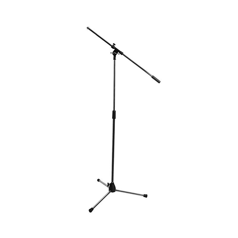 MS7701C Tripod Microphone Boom Stand Chrome