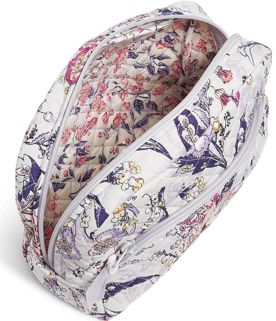 ROYCE New York Leather Large Cosmetic Bag