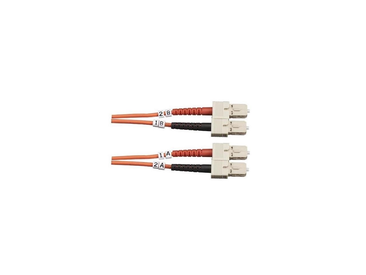 50-Micron Multimode Fiber Optic Value Patch Cable - 32.81 Ft Fiber Opt