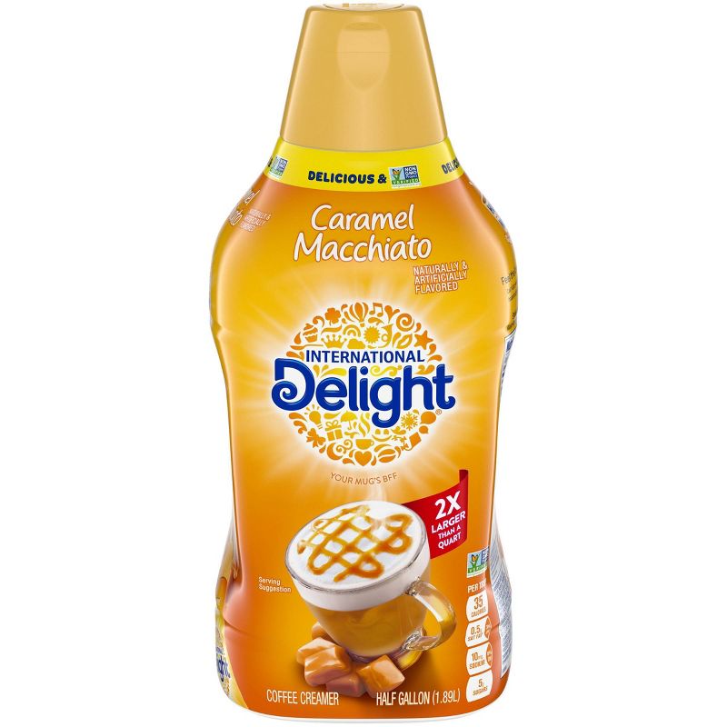 International Delight Caramel Macchiato Coffee Creamer - 64 fl oz