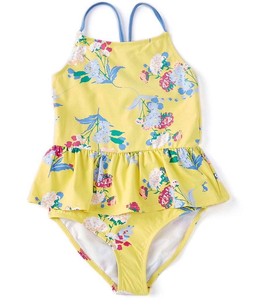 Billabong Big Girls 7-14 Stoked Stripe Swimsuit Short