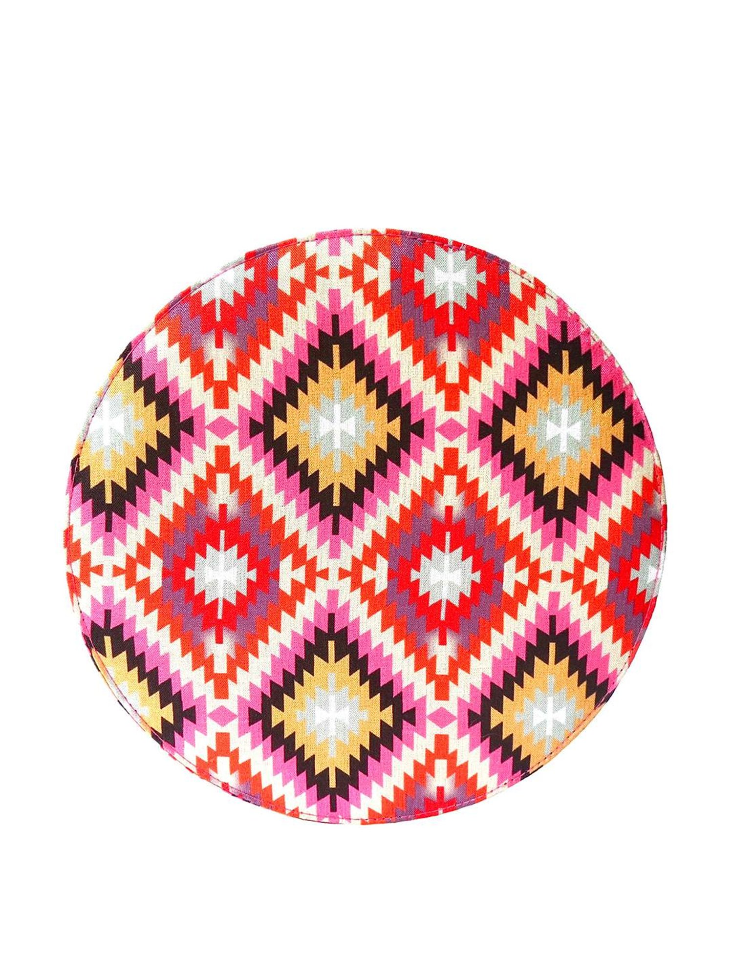 Tarini Nirula Pink & Red Silk Clutch