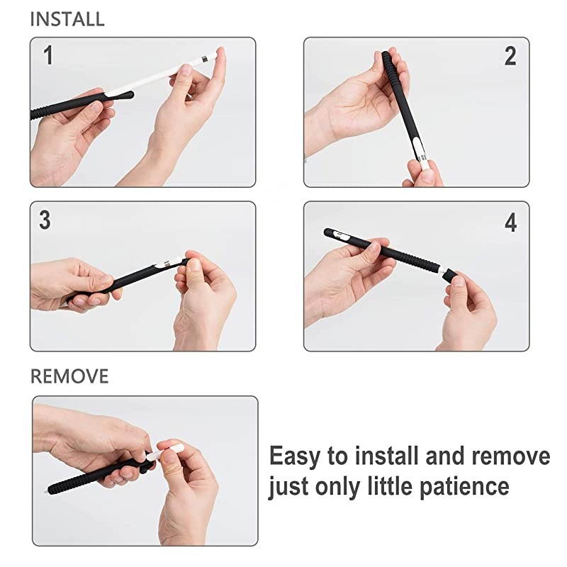 for Apple Pencil Holder for Apple Pencil Accessories Cover for Apple Pencil 1st Generation Sleeve for Apple Pencil with Protective Nib Cover for iPad Pro 97quot105quot129quot Pink