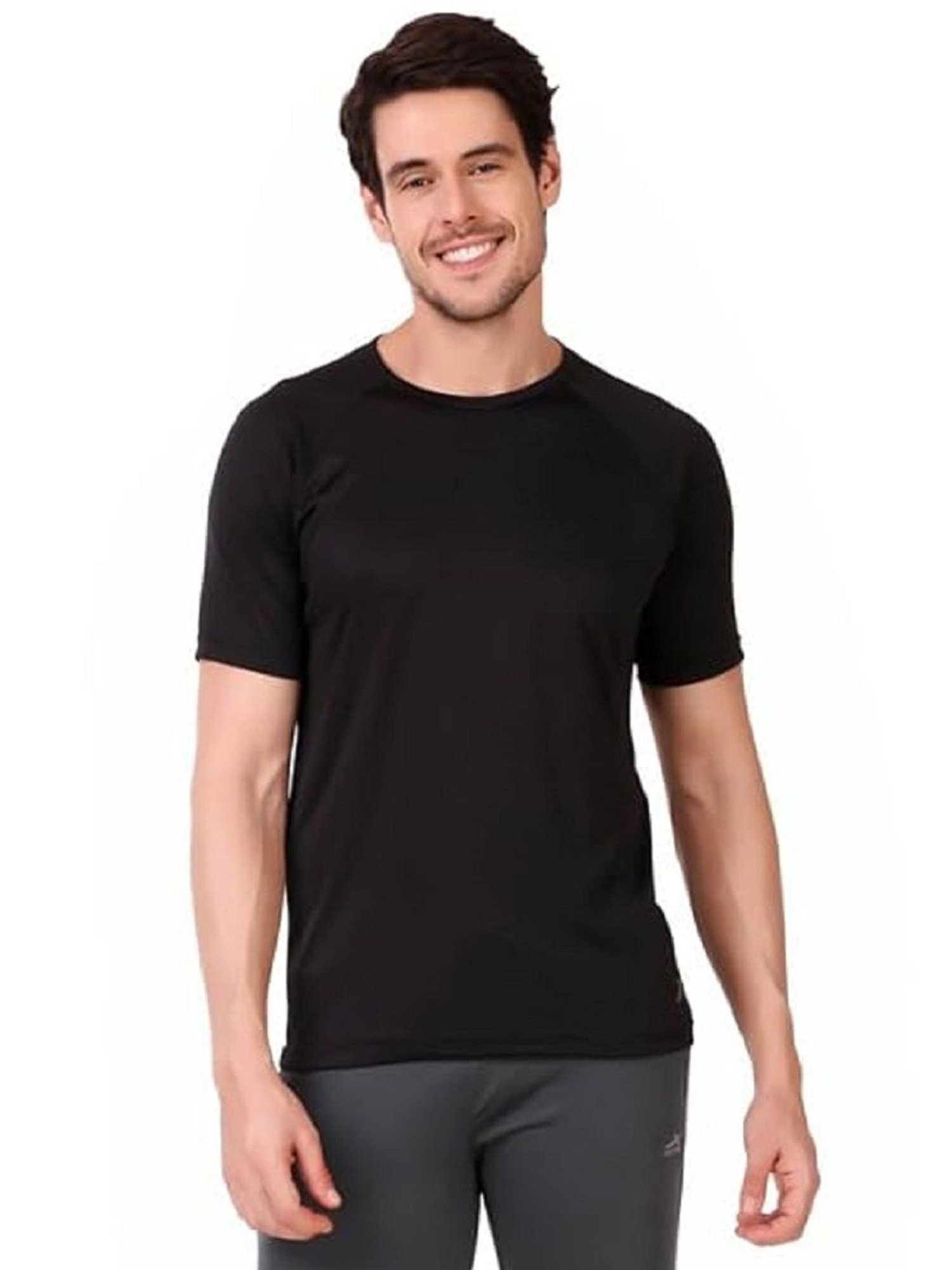 Vector X Black Regular Fit T-Shirt